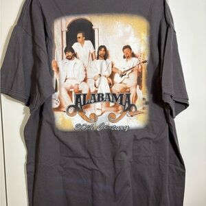 Alabama 20th Century‎ Grey T-Shirt Size 2XL 100% Cotton